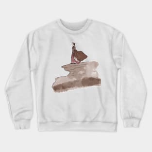 Elizabeth on top on the world Crewneck Sweatshirt